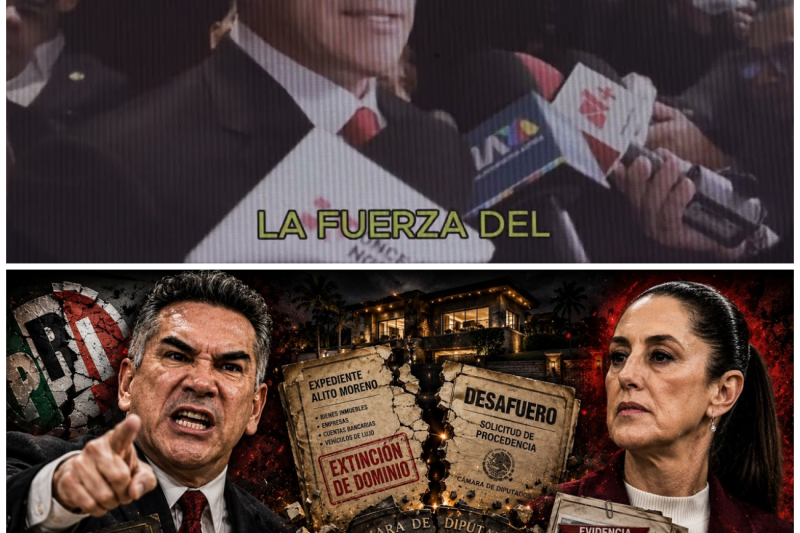 ¡ALITO ACORRALADO! Sheinbaum Va por sus Propiedades y el PRI Tiembla por el Desafuero