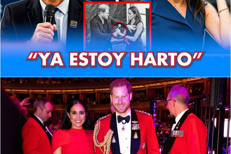 El príncipe Harry le gritó a Meghan en público: ¡la multitud quedó sorprendida!