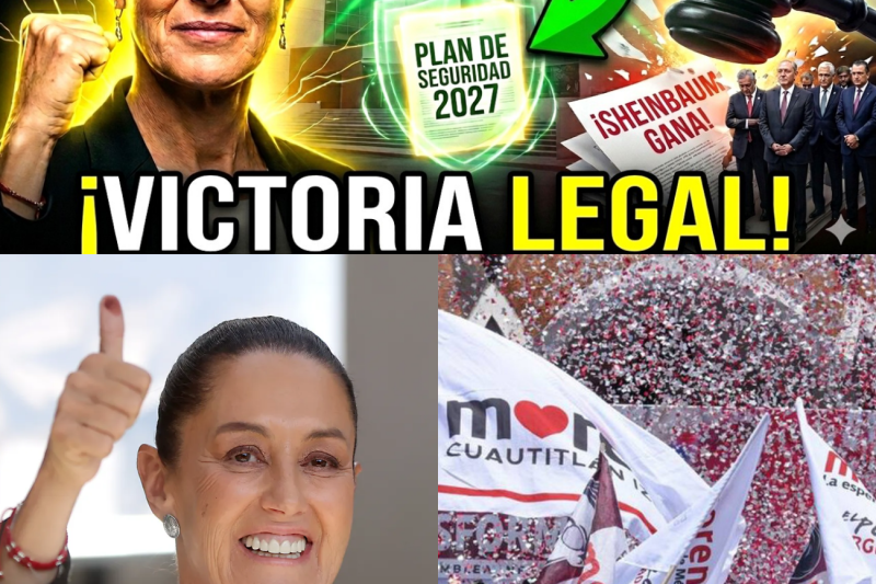 ¡Jaque Mate Histórico! Sheinbaum y la 4T Blindan el Plan B: El Tribunal Electoral Sepulta a la Oposición Rumbo al 2027
