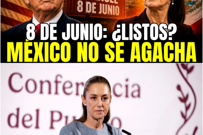 Jugada Maestra: El Escudo de Sheinbaum que Desactivó la Tormenta Arancelaria de Washington del 8 de Junio