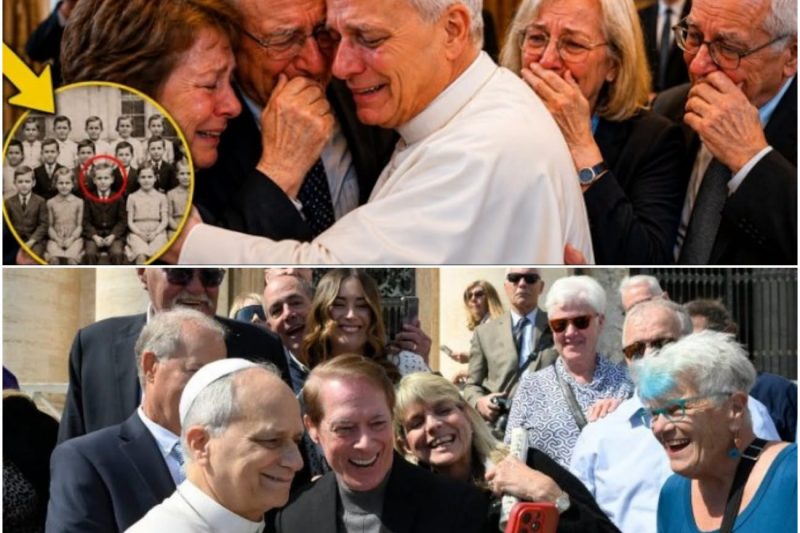 El Papa León XIV se reencuentra con sus compañeros tras 60 años: su reacción hizo llorar a todos