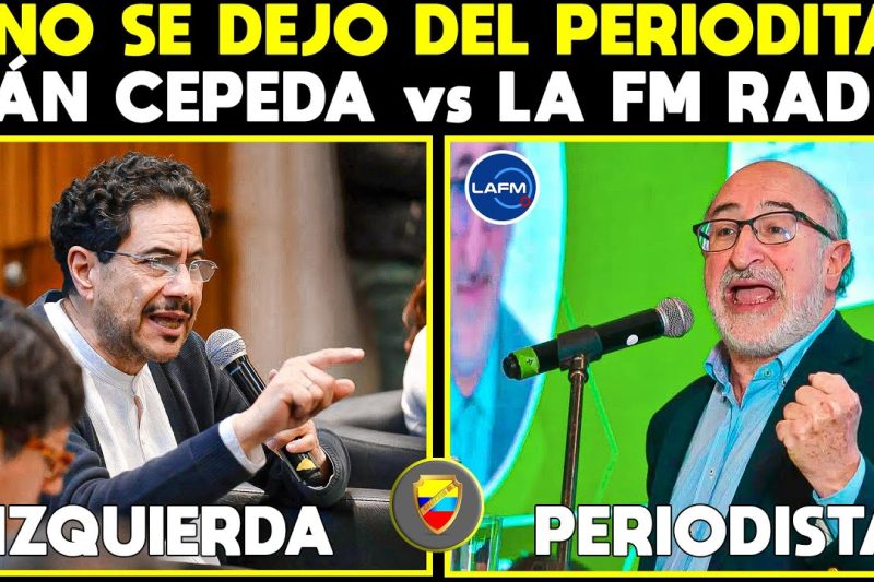 “¡Usted no me deja responder!”: El tenso y explosivo debate radial entre Iván Cepeda y los periodistas de La FM tras su triunfo electoral