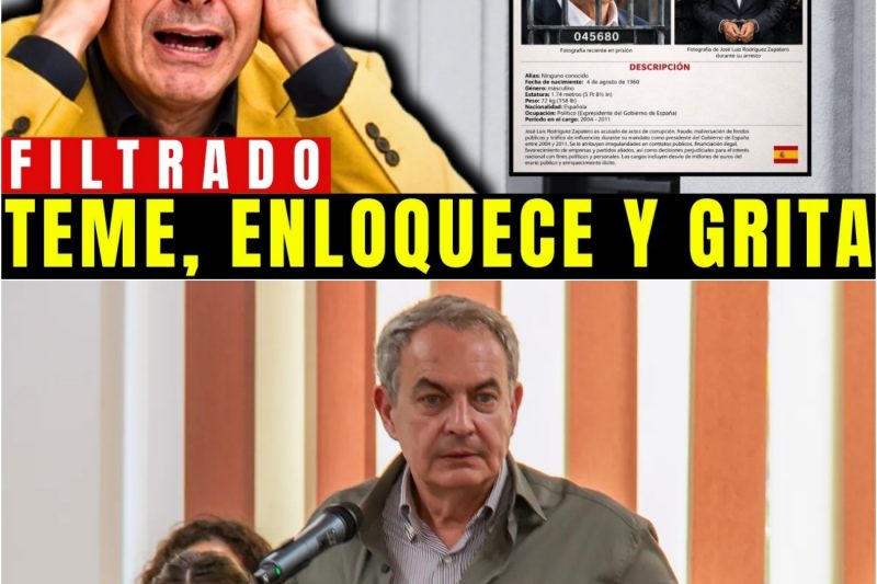 Esto es lo que pasa con la caída de Zapatero antes de prisión: Como está devastando su salud interna