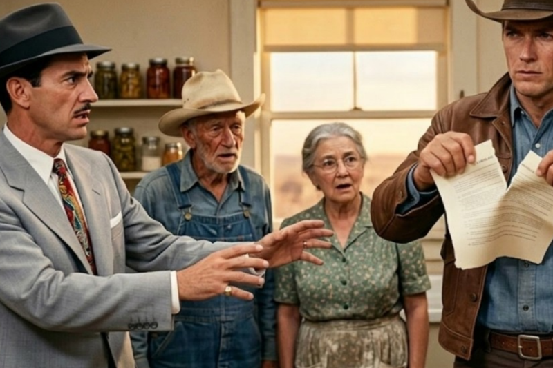 Un Magnate Intentó ESTAFAR a un Anciano… No Sabía que Clint Eastwood lo Veía Todo
