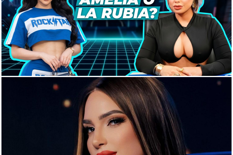¡Estalla la Guerra de Divas! La Rubia del Toque de Queda Lanza Fuertes Críticas Contra el Rostro de Amelia Alcántara y Desata un Debate Nacional sobre la Belleza Artificial