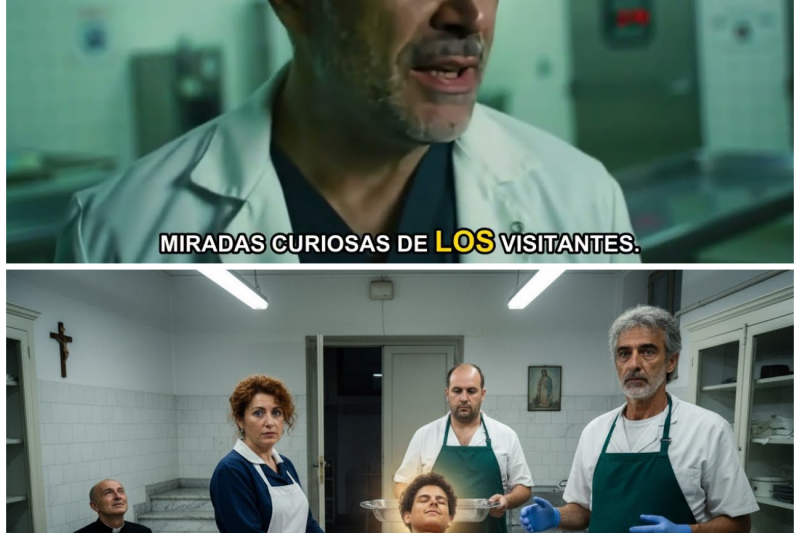 El turno en la morgue estaba por terminar cuando algo en Carlo se movió — todos quedaron paralizados