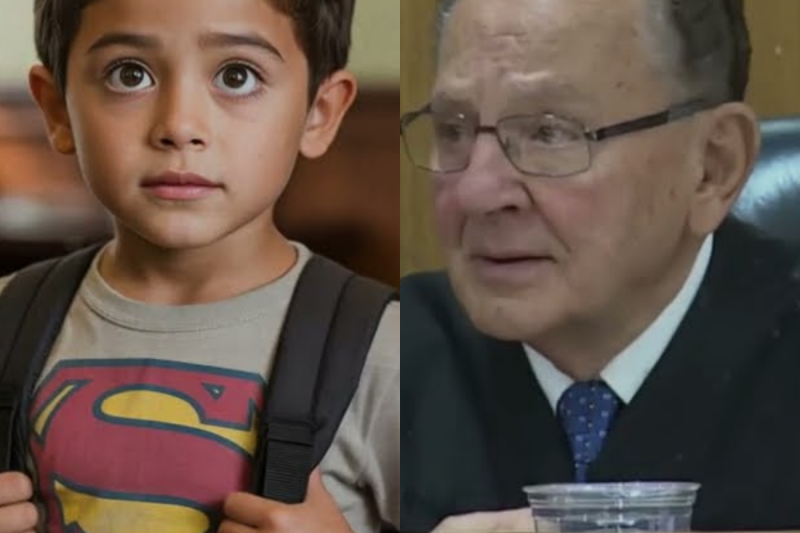 Niño de 10 Años Confiesa Crimen Para Salvar a Su Madre… El Juez Caprio Descubre La Verdad