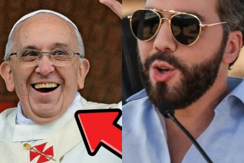 Bukele desafía al Papa Francisco en el Vaticano y deja a todos sin palabras