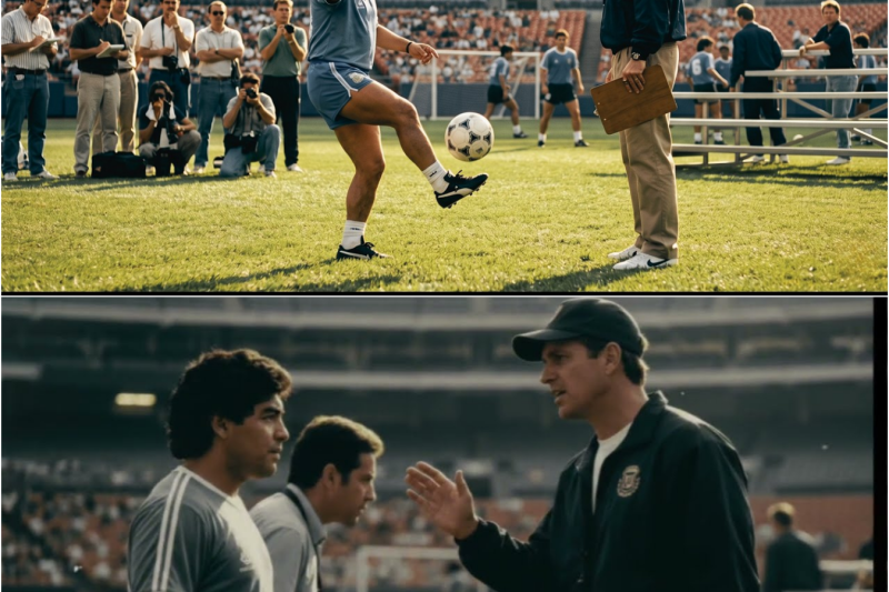 Un coach NFL vio entrenar a Maradona y dijo que no parecía atleta — Cerró su carpeta en 12 minutos