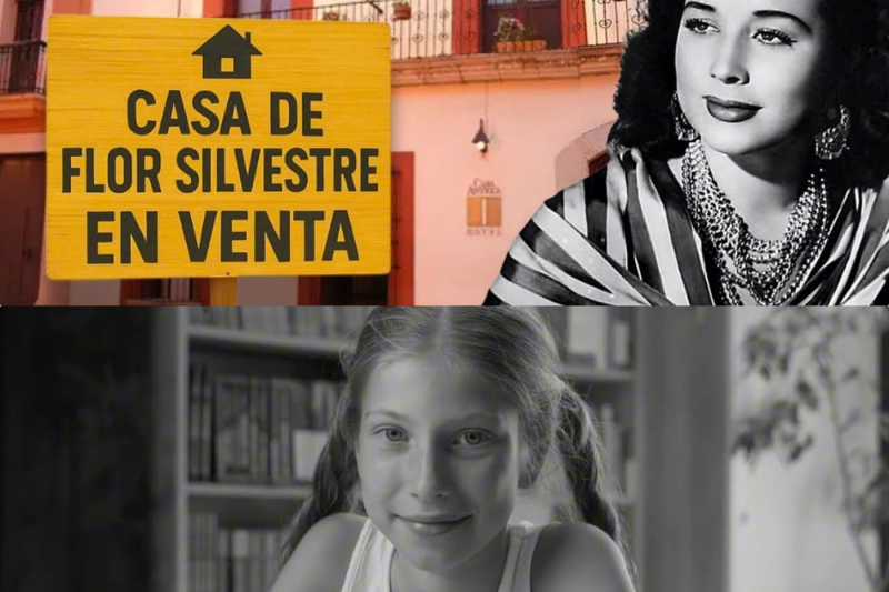 La casa abandonada de Flor Silvestre, donde murió y su fortuna