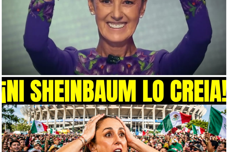 ¡NI SHEINBAUM LO PODÍA CREER! Afición MÉXICANA Dejó al MUNDO SIN PALABRAS al DESMADRAR MUNDIAL 26!