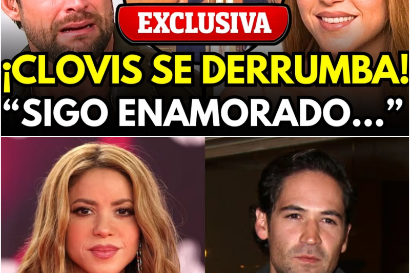 Lágrimas en el plató: Clovis Nienow rompe en llanto en televisión nacional tras ver las fotos de Shakira con Manuel García Rulfo y lanza una contundente promesa de amor
