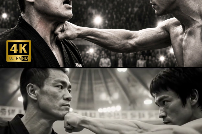 Un campeón de taekwondo gritó: “¿Hay algún hombre de verdad aquí?” — Entonces Bruce Lee se levantó