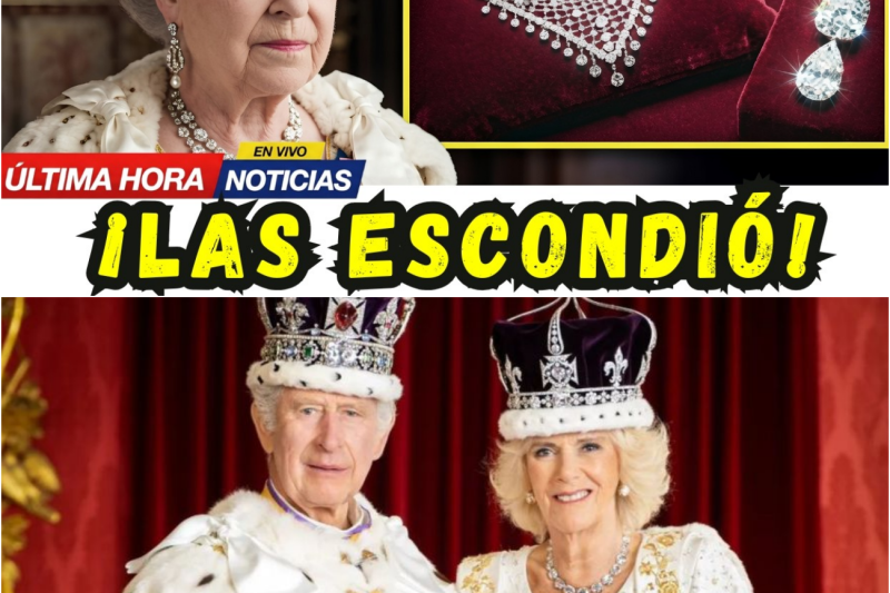 La Reina Isabel escondió sus joyas más valiosas para que Camila nunca las tocara.