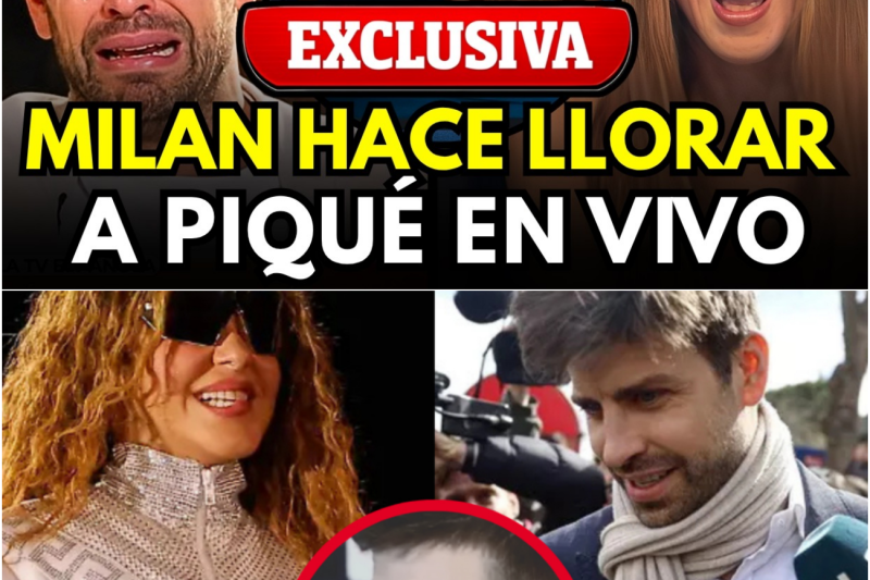 El llanto de Piqué tras ver a su hijo con Shakira: La súplica que desnuda su mayor arrepentimiento
