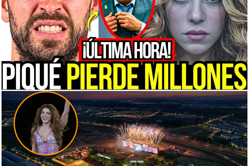 El Capricho Millonario de Piqué: Cómo su Obsesión por Hundir el “Estadio Shakira” Amenaza con Destruir su Propio Imperio