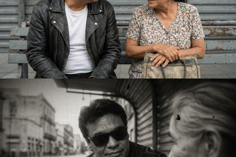 Una Anciana Conversó 30 Minutos en una Parada de Autobús — Cuando Juan Reveló Quién Era, Ella Lloró