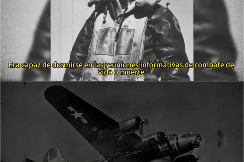 Cuando este caza alemán se incrustó en su B-17 — aterrizó con él aún en su interior