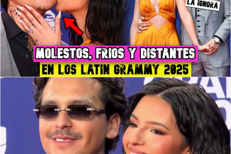 ¡Crónica de un Divorcio Anunciado! Christian Nodal Humilla a Ángela Aguilar en los Latin Grammy y el Karma Destruye su Cuento de Hadas