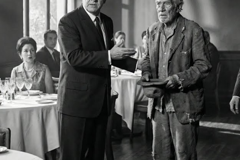 Cantinflas vio anciano siendo EXPULSADO de restaurante—lo que hizo dejó a todos SIN PALABRAS