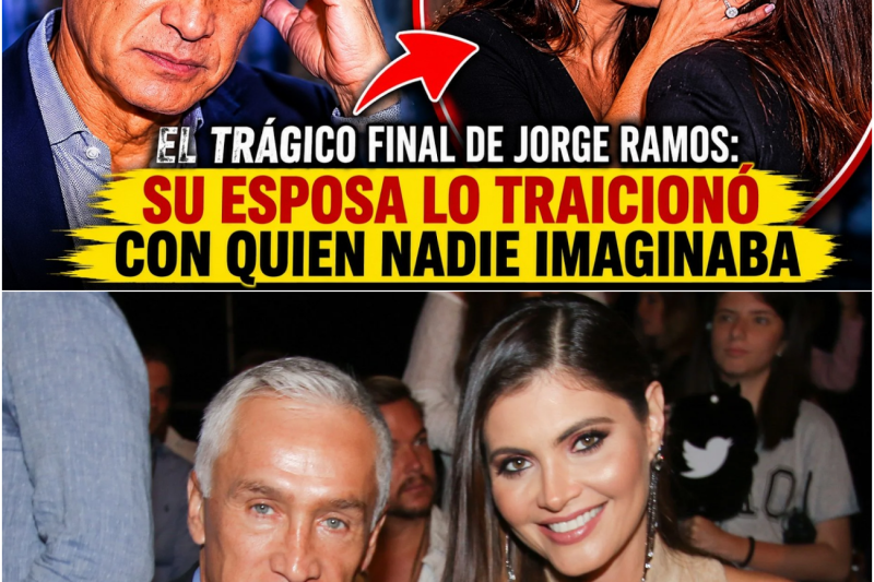 La verdad detrás de las puertas cerradas: Jorge Ramos enfrenta el colapso silencioso de su matrimonio con Chiquinquirá Delgado ante una traición inesperada a los 68 años