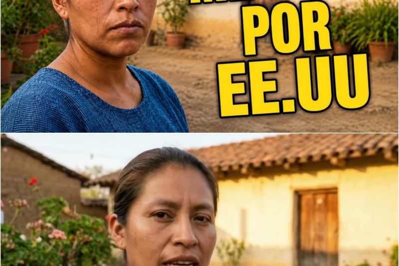 Mi esposo me pidió el divorcio para irse a EE.UU… tres años después volvió a tocar mi puerta.