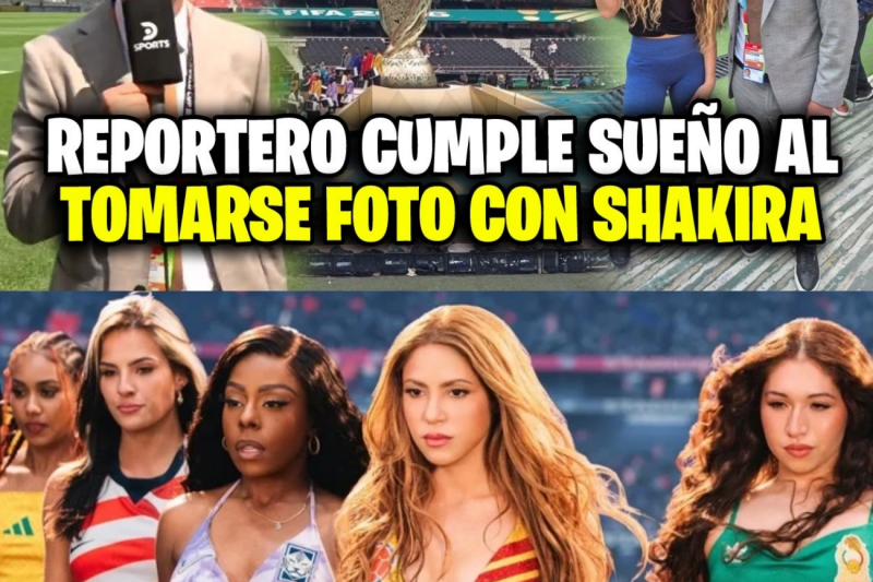 Locura en el ensayo mundialista: Marcelo Benedetto se vuelve viral tras romper el protocolo en vivo para conocer a Shakira
