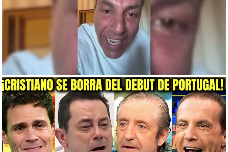¡RIDÍCULO DEBUT DE CRISTIANO EN EL MUNDIAL QUE SE BORRA CON PORTUGAL -EL CHIRINGUITO SE DESATÓ HOY