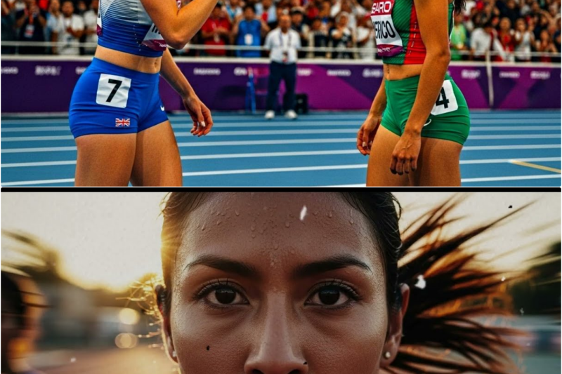 Imposible que una mexicana me gane, gritó la velocista británica y la mexicana voló en los 200 mts