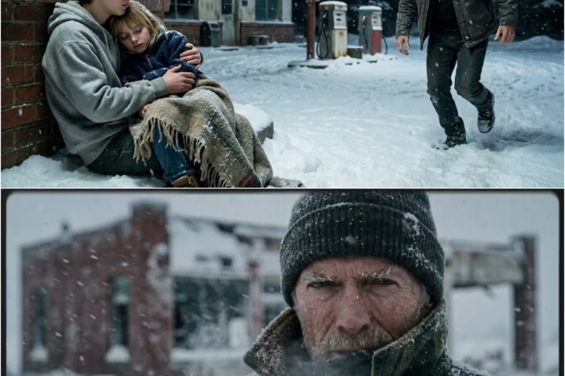 Clint Eastwood Halló 2 Niños SOLOS en la Nieve y les CAMBIÓ la Vida Para Siempre