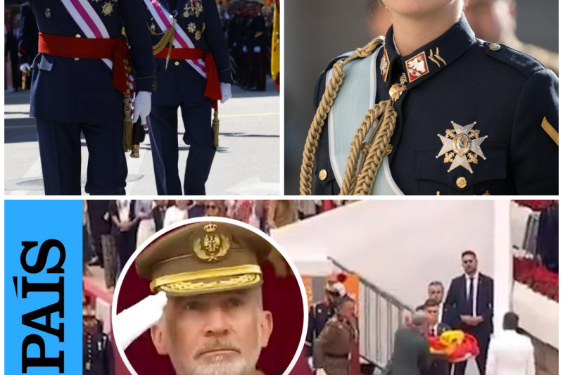 El Inesperado Incidente que Paralizó el Desfile de las Fuerzas Armadas en Vigo: La Reacción del Rey Felipe VI y el Acto Heroico de los Militares