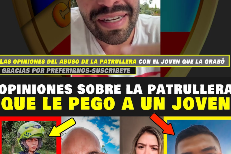 Grave denuncia de abuso policial en Suba: patrullera agrede brutalmente a un ciudadano que grababa un procedimiento con su celular