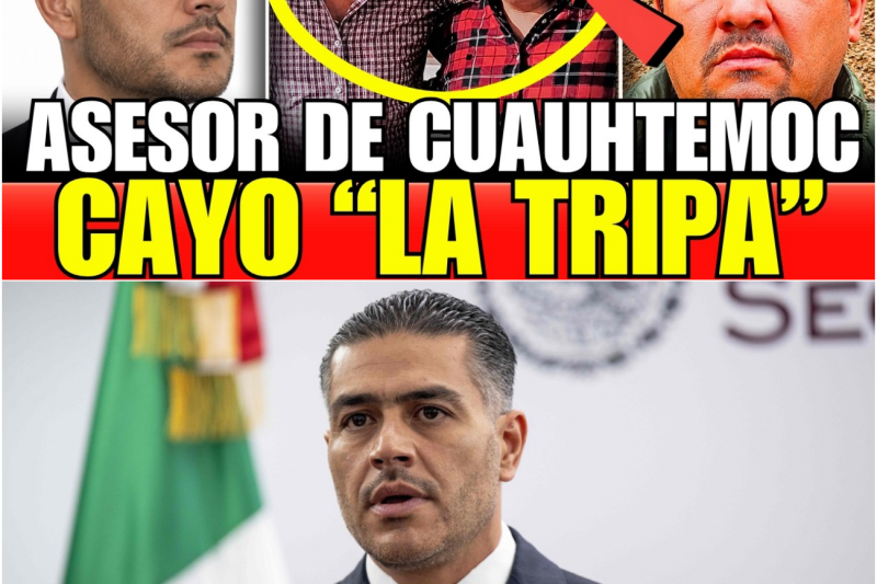 ¿El fin de la impunidad para Cuauhtémoc Blanco? Cae “La Tripa”, el líder criminal que cobraba 70.000 pesos mensuales del erario público