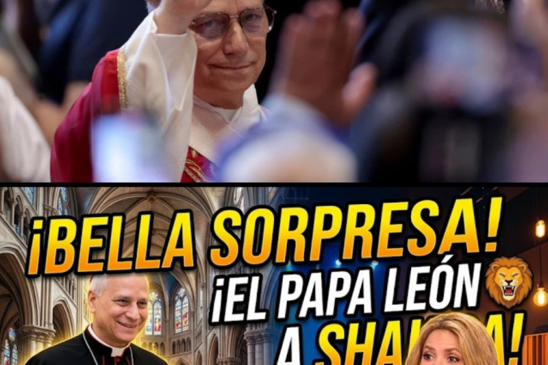 Sorpresa histórica en España: El contundente mensaje del Papa León XIV que conmovió a Shakira hasta las lágrimas