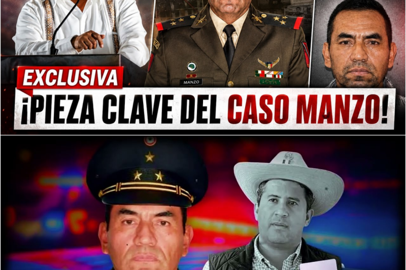 ¡PIEZA CLAVE DEL CASO! EL CORONEL PRÓFUGO QUE FALTA EN EL EXPEDIENTE DE CARLOS MANZO