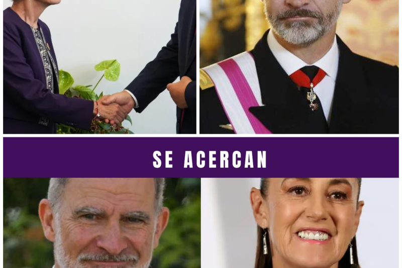 ¿El Fin de la Tensión? Sheinbaum y el Rey Felipe VI Cara a Cara Mientras la Justicia Acorrala a Calderón por la Guardería ABC