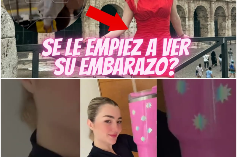 ¿Ropa de Maternidad? El Misterioso Look de Melanie Carmona tras Rumores de Embarazo que Sacuden a la Familia Villarreal-Carmona