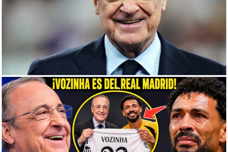 ¡EXCLUSIVA! FLORENTINO CUMPLE EL SUEÑO DE VOZINHA Y LO ANUNCIA COMO PORTERO DEL REAL MADRID