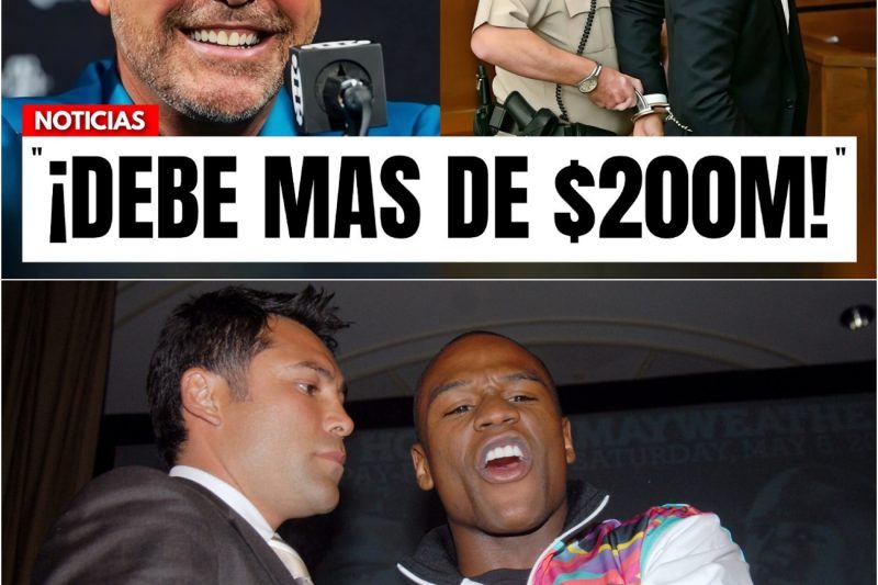 Oscar de la Hoya EXPONE a Floyd Mayweather de Estar en BANCARROTA..