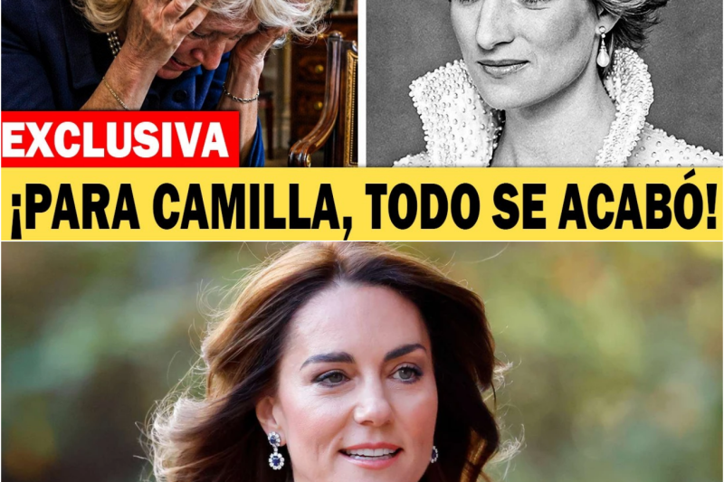 El espejo de Diana en Buckingham: El declive de la reina Camila y el sutil golpe de timón de Kate Middleton en la iconografía real