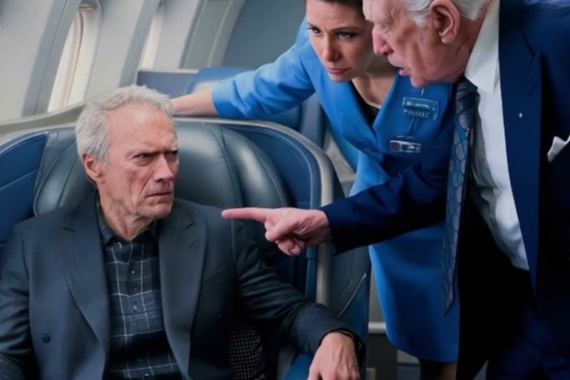 Hombre Insulta a Clint en Primera Clase – Sin Saber Quien Era –