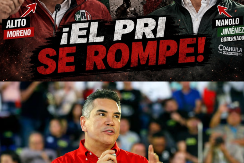 ¡EL PRI REVIVE! Alito Moreno Presume 16 Distritos y Deja Temblando a Morena