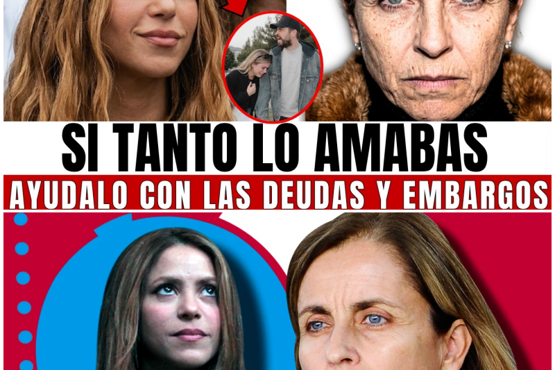 El Descaro del Siglo: La Madre de Piqué Exige a Shakira que Pague las Deudas de su Hijo en Lugar de Ayudar a los Niños