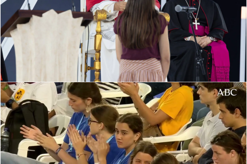 «¿Dónde estaba Dios cuando era niña?»: La dramática pregunta de una joven que conmovió al Papa León XIV