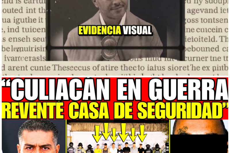 ¡HARFUCH PERFORA CASA de SEGURIDAD del CÁRTEL en SINALOA; CAEN DETENIDOS 9 MUGROSOS!