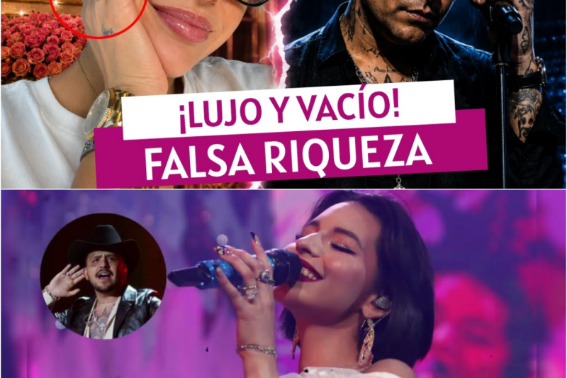 El abismo de una ilusión: El escandaloso contraste entre el lujo extremo de Ángela Aguilar y el preocupante vacío emocional de Christian Nodal