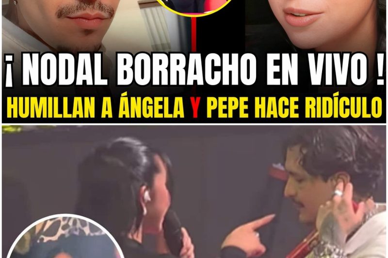 ¡BOMBA! Nodal BORRACHO, Explota en Zacatecas mientras Ángela HUMILLADA en Vivo y Pepe Hace Ridículo