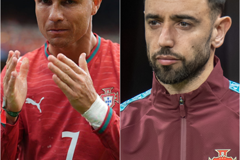 ¡URGENTE! Se CONOCE el motivo del CONFLICTO entre RONALDO y BRUNO F que tiene a PORTUGAL en crisis