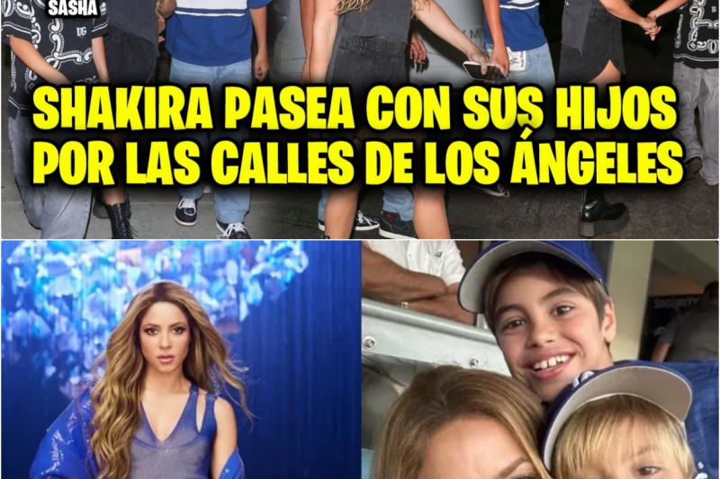 El deslumbrante paseo de Shakira en Los Ángeles desata furor mientras un peligroso fallo de seguridad sacude su gira mundial