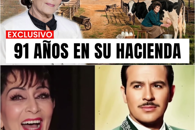 LO INÉDITO: Así VIVE IRMA DORANTES en su HACIENDA a los 91 AÑOS